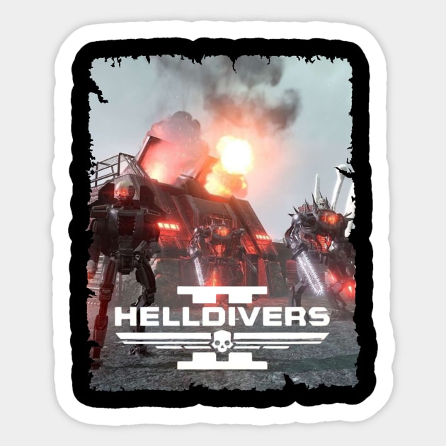 HELLDIVERS 2 BOOTLEG MERCH Sticker by Melesz.Ink Tattoo